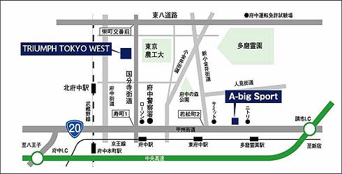 店舗所在地図